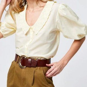 Petite Mendigote Jolie Jolie Luccia Vanilla Prarie Blouse